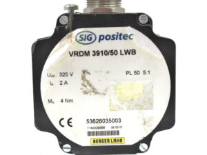 Berger Lahr / SIG positec VRDM3910/50 LWB 4Nm 3-Phasen-Motor – used –