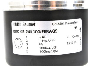 Baumer Electric BDC05.24K100/FERAG9 100PPR Drehgeber – OVP/unused –