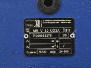 ROSSI MR V 80 UO3A B6 514 Getriebe-Hohlwelle – unused –