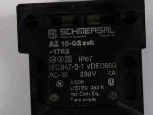 SCHMERSAL AZ 16-02 zvk Sicherheitsschalter -used-
