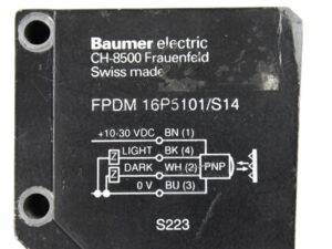 Baumer electric CH-8500 FPDM 16P5101/S14  Reflexions-Lichtschranke  -used-