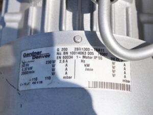 Gardner Denver G 200 2BH1300-7AA11 Vakuumpumpe -unused-