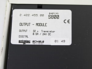 Schiele entrelec Systron S800 Output Module 2.422.455.00 -OVP/unused-