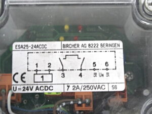 Bircher Behringer ESA25-24ACDC Platine+Kasten -used-