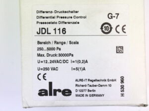 alre Differenzdruckschalter JDL 116 IP54 unused/ovp