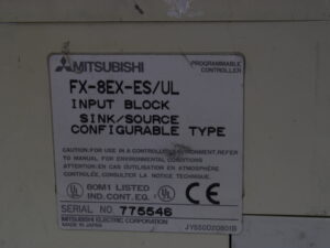 Mitsubishi FX-8EX-ES/UL PLC-Erweiterungsmodul -used-