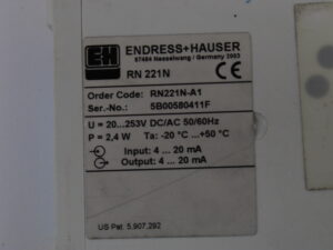 Endress+Hauser RN221N-A1 Speisetrenner -used-