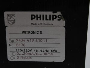 Philips Witronic 9404 419 61011 -used-