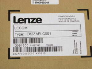 Lenze E82ZAFLC001 Funktionsmodul -unused/OVP-