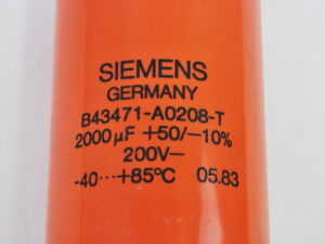 SIEMENS B43471-A0208-T Kondensator -used-