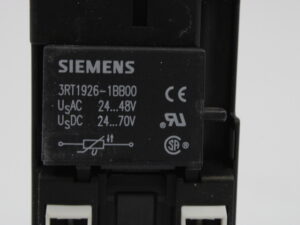 SIEMENS SIRIUS 3RT1024-1K..0 + 3RT1926-1BB00 VARISTOR -used-