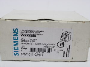 SIEMENS SIRIUS 3RV1011-0JA15 Leistungsschalter -unused-