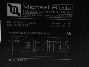 Michael Riedel RNTU 180 S Transformer -unused-