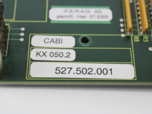 Ferag 527.502.001 Electric board KX 050.2 Druckindustrie Platine -unused/OVP-