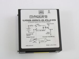 Acces I/O USB-IIRO-8-RoHs Isolated Digital Inputs And 8 Relay Outputs -unused-