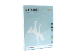Mondi Maestro Color OBL70 kopierpapier 500 Blatt  80g/qm A4 Blaues Kopierpapier / Druckpapier – OVP/unused –