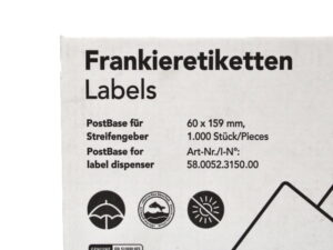Francotyp Postalia 60x159mm 580052315000 Frankierstreifen – OVP/unused –