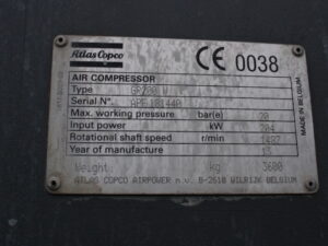 Atlas Copco GR 200 W Kompressor -used-