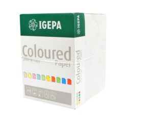 IGEPA Coloured 2500 Blatt Kopierpapier grün A4 80g/m2 – OVP/unused  –