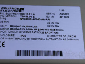 Reliance Electric GV3000/SE -unused-