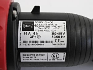 Stahl 8570/12-406 Stecker -OVP/unused-