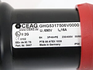 CEAG GHG5317506V0000 CEE-Stecker/-Kupplungen -OVP/unused-