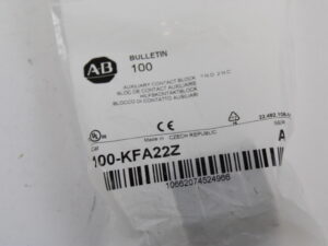 Allen-Bradley 100-KFA22Z Hilfskontaktblock -OVP/unused-