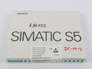 SIEMENS SIMATIC S5 6ES5470-4UC13 E:02 -unused/OVP- -sealed-