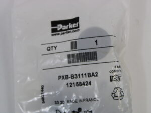 PARKER PXB-B3111BA2 PUSH BUTTON VALVE -unused-