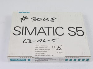 SIEMENS SIMATIC S5 6ES5420-4UA14 E:01 -unused/OVP-