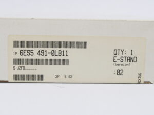 SIEMENS SIMATIC S5 6ES5491-0LB11 Adaptionskapsel E:02 -unused/OVP-  -sealed-