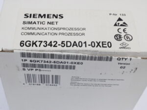 SIEMENS SIMATIC NET 6GK7342-5DA01-0XE0 Kommunikationsprozessor E:02  -unused/OVP-