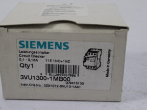 SIEMENS 3VU1300-1MB00 Leistungsschalter -unused-