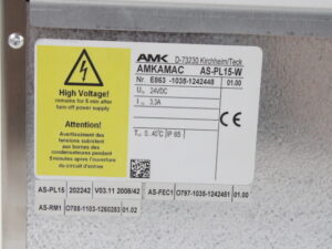 AMK AMKAMAC AS-PL15-W Steuerung -unused/OVP-