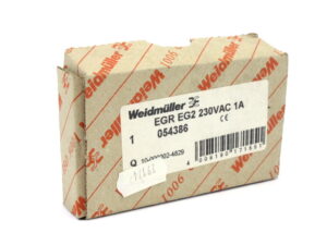 Weidmüller EGR EG2 230VAC 1A 054386 Relaiskoppler – OVP/unused –