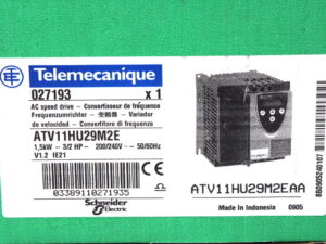 Telemecanique ATV11H29M2E 027193 Altivar 11 1,5kW 3/2HP Frequenzumrichter – OVP/unused –