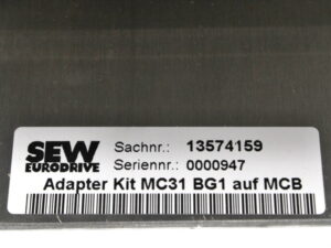 SEW Adapter KIT MC31 BG1 auf MCB 13574159 – OVP/unused –
