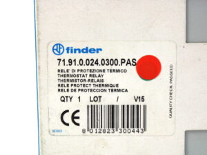Finder 71.91.9.024.0300 PAS 24V AC/DC Thermostatrelais – OVP/unused –