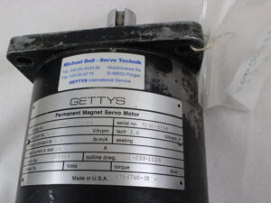 Gettys 201-133-10D4 / M233-J60B-300Y-AV Permanent Magnet Servomotor -generalberholt / refurbished-