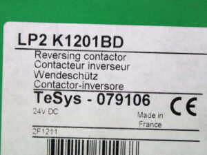Schneider electric LP2 K1201BD Wendeschütz unused/ovp