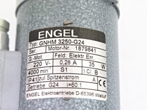 Engel GNHM 3250-G24 Getriebemotor 35W  -used-