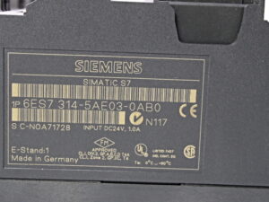 SIEMENS SIMATIC S7-300 CPU314 IFM 6ES7314-5AE83-0AB0 E=1 -used-