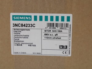 SIEMENS Sitor 3NC8423-3C Sicherungseinsatz 3 Stück -unused- -OVP/sealed-