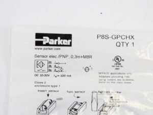 Parker P8S-GPCHX Näherungsschalter -unused- -OVP/sealed-