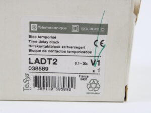 Schneider/Telemecanique LADT2 Hilfskontaktblock zeitverzögert -unused/OVP-