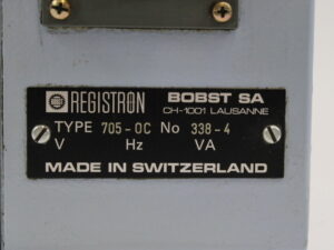 Bobst Registron 705-OC Control Box 338-4 Circuit Board -used-