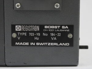 Bobst Registron 703-YB Control Box 184-22 Circuit Board -used-
