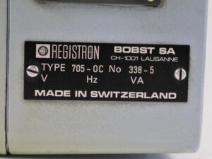 Bobst Registron 705-OC Control Box 338-5  Circuit Board -used-