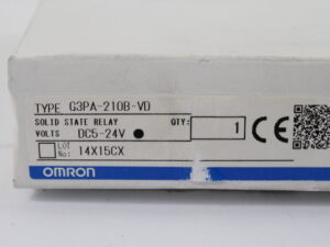 Omron G3PA-210B-VD -unused/OVP-