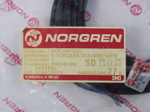 Norgren M/P34615A/5 K-Stecker -unused- -OVP/sealed-